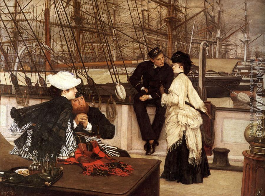 James Tissot : The Captain and the Mate